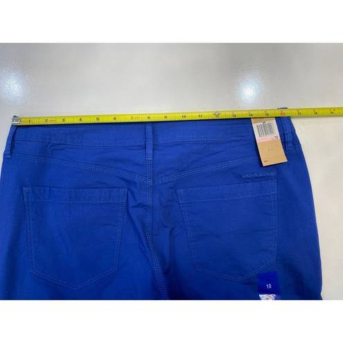 DKNY  Royal Blue Capri Pants Size 10 NWT Women's