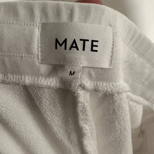 Mate the Label NWT  RARE White Organic Terry Classic Jogger - M