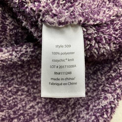 Barefoot Dreams  Robe Size 1 Heather Plum Purple Cozychic