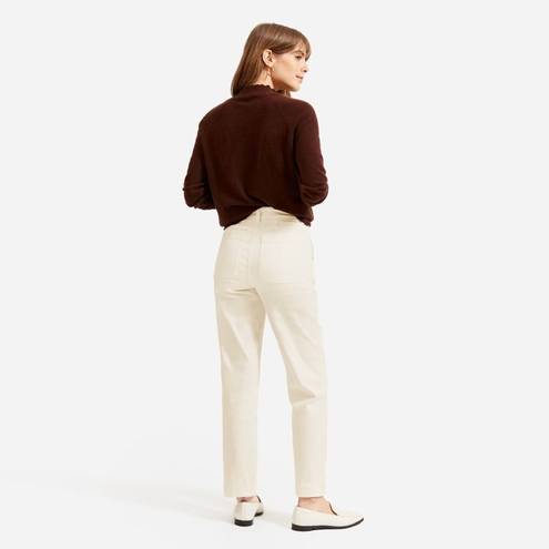 Everlane  The Straight Leg Crop Jeans in Sandstone 18 New Womens Denim Pants