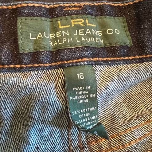 Krass&co Lauren Jeans . Ralph Lauren LRL Jeans Classic Bootcut Dark Wash Size 16