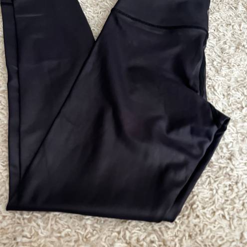 Zyia Active Faux Leather 7/8 Leggings Size 6/8