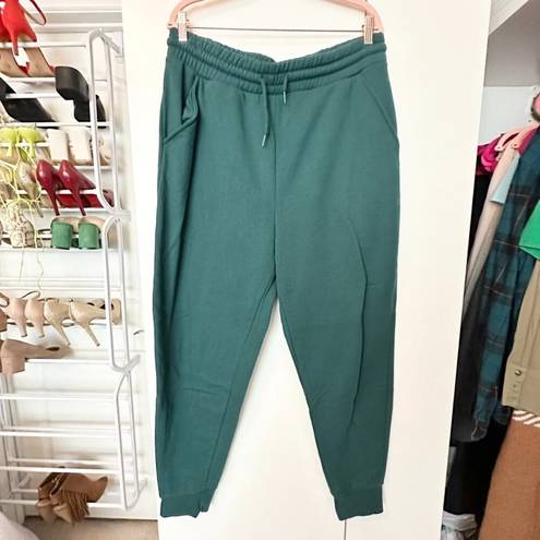 Zenana Outfitters Joggers Womens 1X Hunter Green Solid Sweat Pants Athleisure