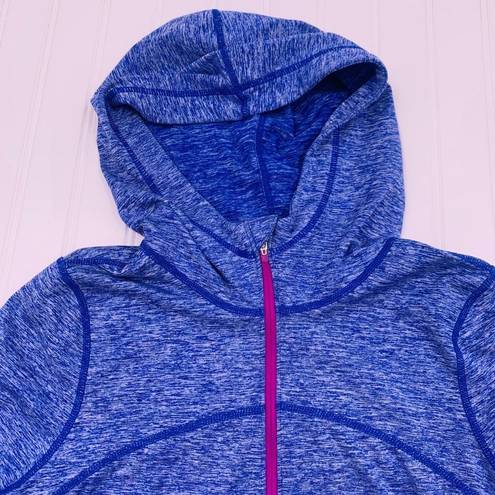 Z By Zella  Women's Frost Tech Half Zip Hoodie Sz‎ S Pullover Sweater Purple