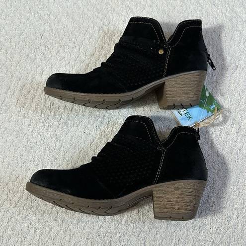 Earth Origins  NWT Black Amanda Women Booties Size 6M