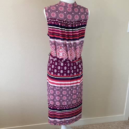 Donna Morgan  Size 12 Retro Style Sleeveless Dress NWOT