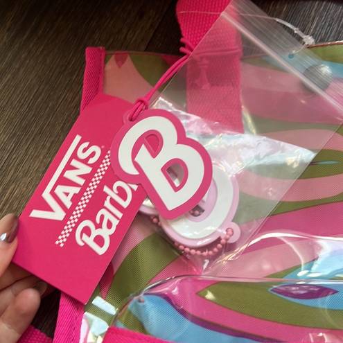 Vans Barbie Mattel Backpack Womens Limited Edition NWT Pink Green 2023