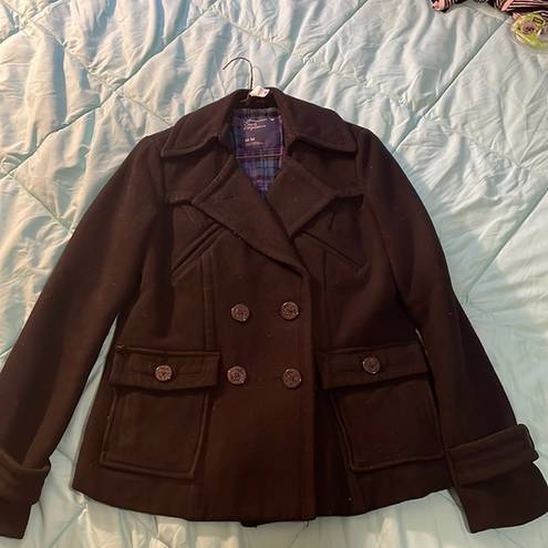 American Eagle Black Women’s Peacoat