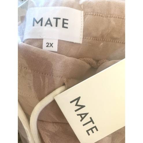 Mate the Label  Organic Terry Classic Jogger in Rose 2X