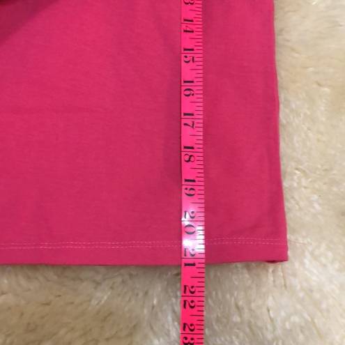 Coldwater Creek Hot pink tank with built in bra size M