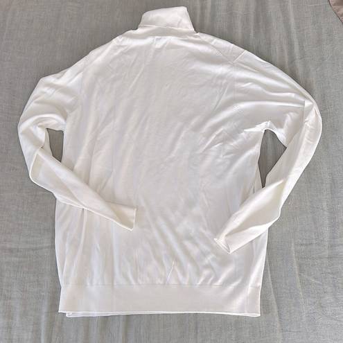 ZARA NWT  Oversized Cream Turtleneck Sweater