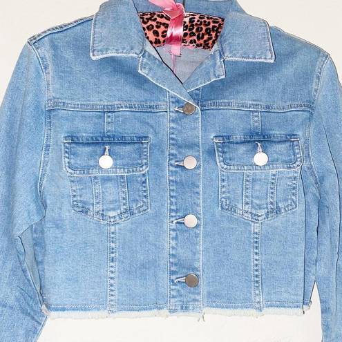 Dolls Kill Embroidered Jean Jacket