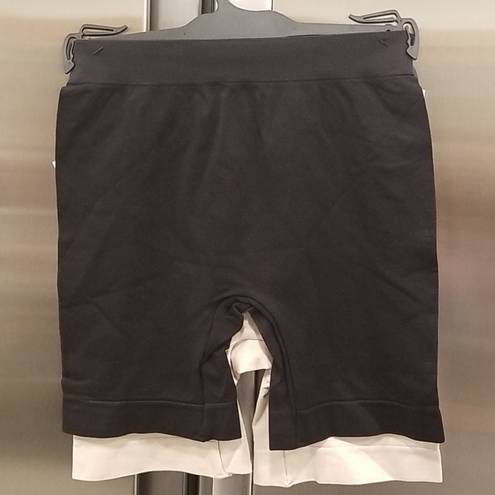 💕SKINNY GIRL💕 Seamless Slip Shorts (2 Pack) Nude & Black Small S 2/4 NWT