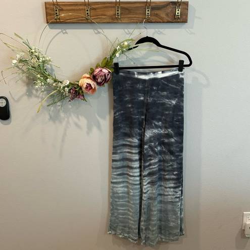 Young Fabulous and Broke  Palms Tie Dye wide leg pants size Small