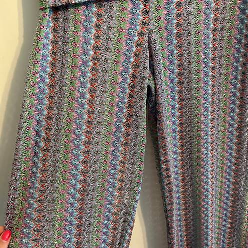 Alexis Cover Up Beach Colorful Pants Size Large