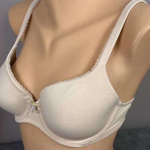 Victoria's Secret Victoria’s Secret Body By Victoria Lined Demi Bra 32DD Light Beige Underwire