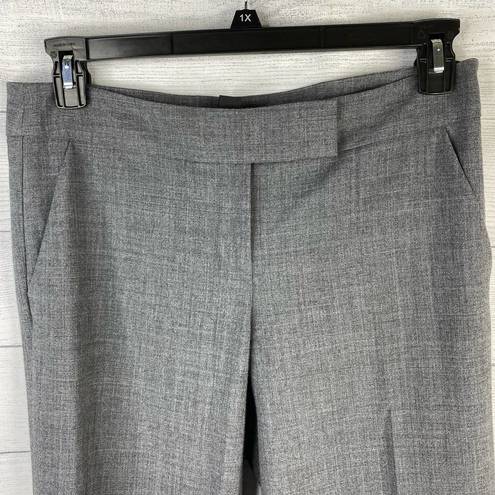 Laundry by Shelli Segal Laundry Shelli Segal Womens Cuffed Wide Leg Dress Trousers Pants Gray size 8