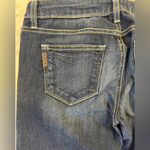 Paige  Canyon Bootcut Dark Wash Jeans Sz 29 Stretch Y2K