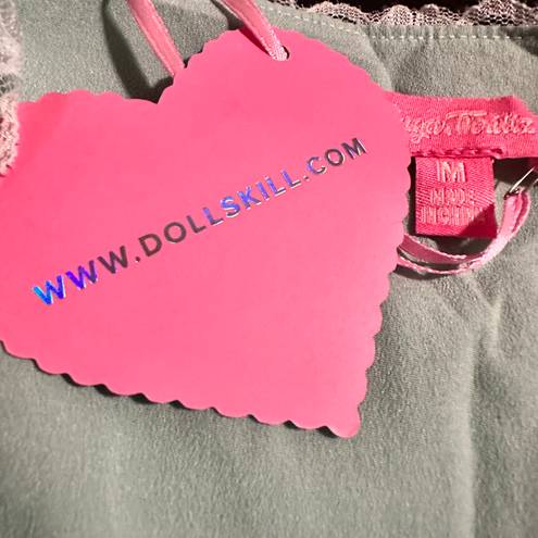 Dolls Kill Sugar Thrills X  Honeydew Pucker Babydoll Dress