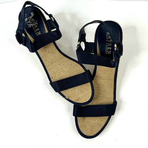 Ralph Lauren Lauren  Espadrille Wedge Sandal