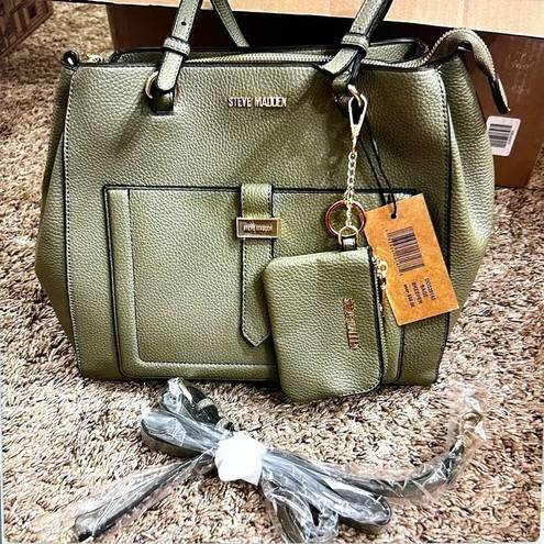 Steve Madden Steven Madden BKeeper Tote / Shoulder bag / Crossbody Bag - Olive Green