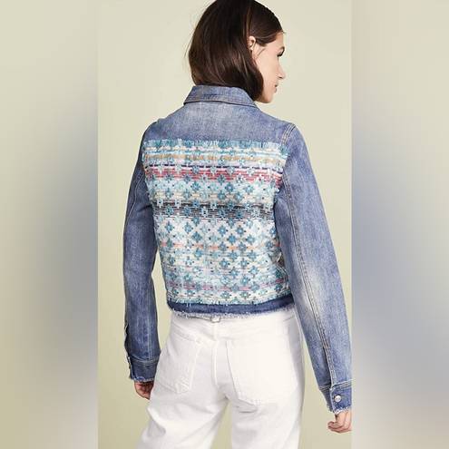 Ramy Brook  Murray Embellished Jean Jacket Small