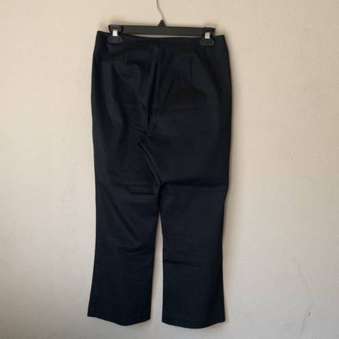 Cache Women's  Vintage Black Cropped Capri 25"Inseam Trouser Pants Size 2 EUC