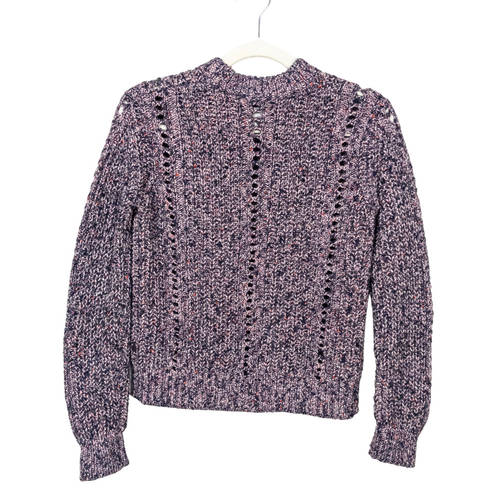 Scotch & Soda MAISON SCOTCH Pink Purple Une Bonne Journee Pullover Sweater Knit Women's XS