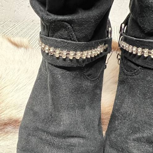 Dingo  Harness Fashion Western Boots BLACK 7.5 M