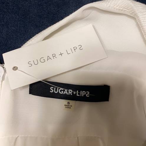 Sugar Lips  White Dress NWT