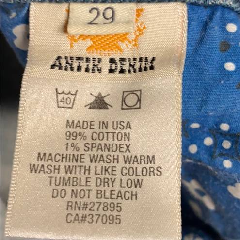 Antik Denim  women’s bootcut thick stitching jeans