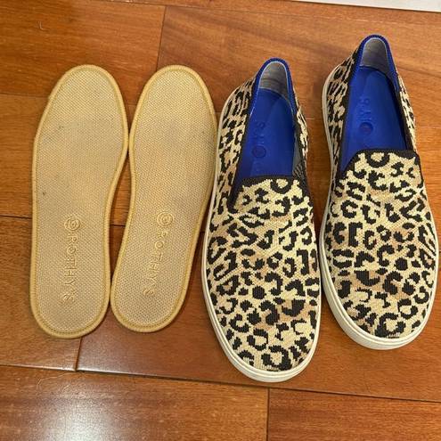 Rothy's  Women Slip On Shoes In Camo Leopard print Size 8