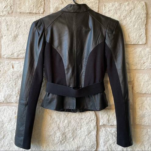 BCBGeneration  Black Leather Jacket