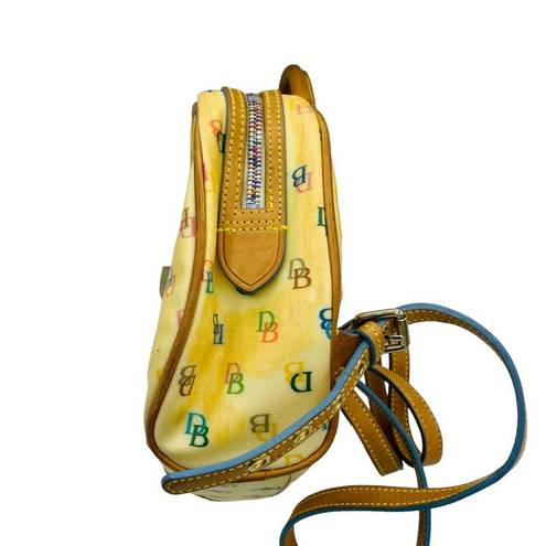 Dooney & Bourke  Round RARE Multi-Color Mini Backpack With Rainbow Zippers