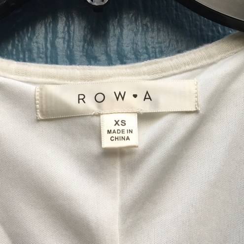 The Row NWT-A White Tank Side Slit Midi Dress XS
