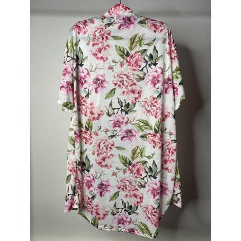 Show Me Your Mumu  Brie Robe Women's One Size Cardigan Kimono Garden of Blooms