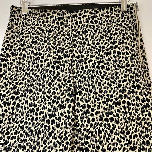 A New Day Women’s High Rise Skinny Ankle Pant Leopard Print Size 0 NWT