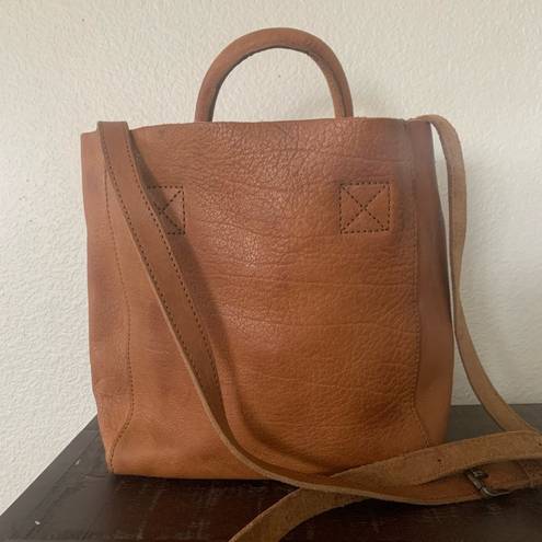 Urban Outfitters BDG Leather Tote Bag in Cognac color