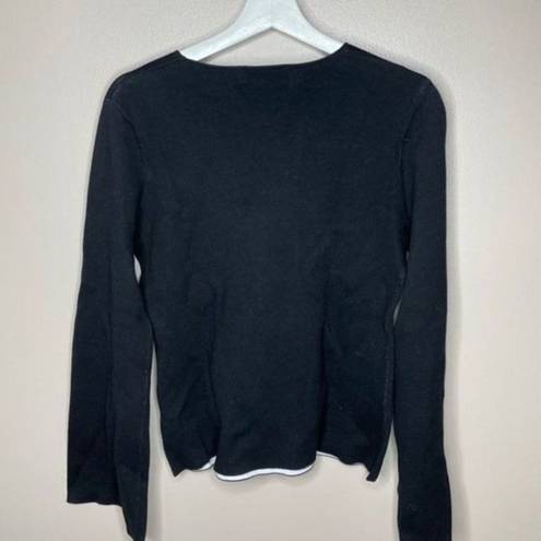 Bailey44  Black Crewneck Sweater‎