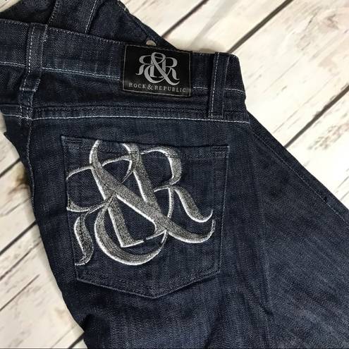 Rock & Republic 🌴 Kasandra Bootcut Jeans Sz 27