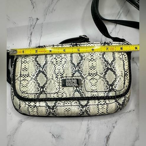 Krass&co 9& Snakeskin Crossbody Purse 