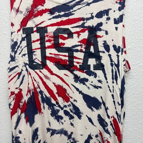 Grayson Threads  USA Patriotic Womens Tank Top Size Large 4th of July Festival