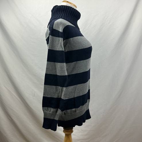 Banana Republic  striped turtleneck sweater size medium