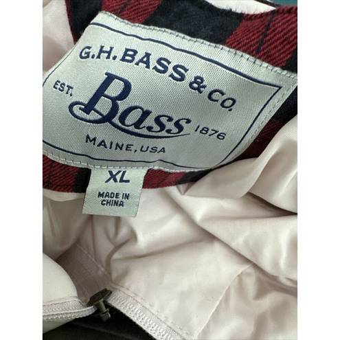 Krass&co GH Bass &  Women’s Quilted Vest XL Light Powder Pink Full Zip Pockets