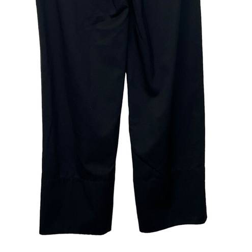 Helmut Lang  High Waisted Relaxed Wool Pant Wool Twill Black Trouser Women Size 0