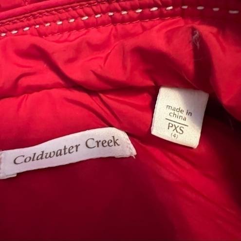 Coldwater Creek 5/$25 Sale  zip vest PXS