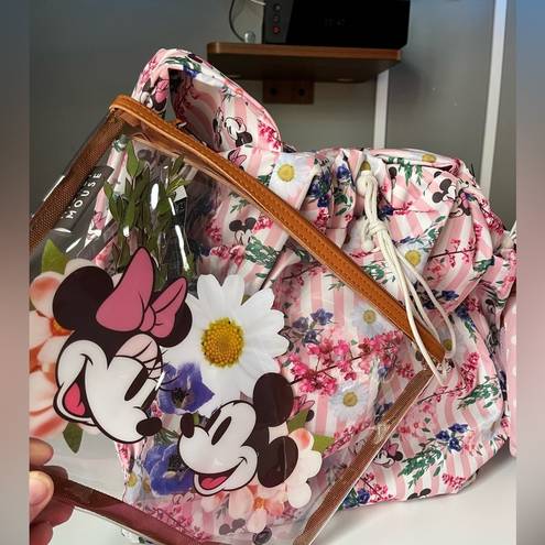 Disney  striped Minnie Mouse bag with accessories​​