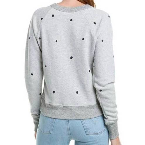 n:philanthropy NEW  Polka Dot Sweatshirt Heather Gray Small