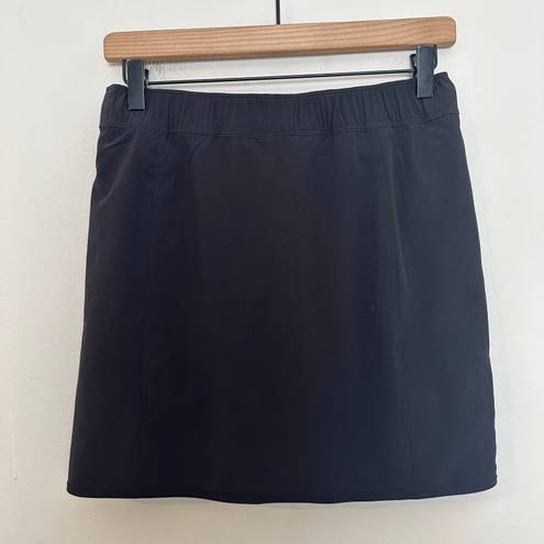 Patagonia - Fleetwith Skort Black Activewear Skirt Wrap Front