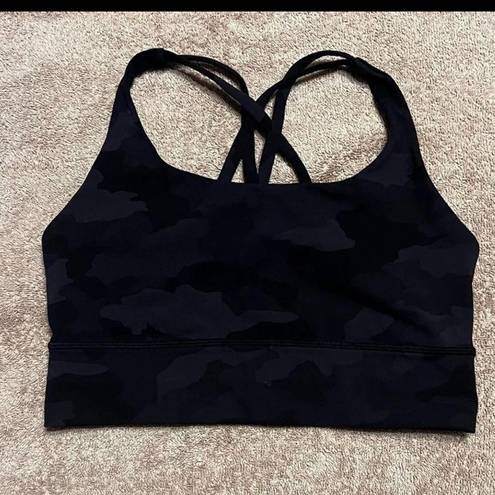 Lululemon   energy long line sport bra size 6